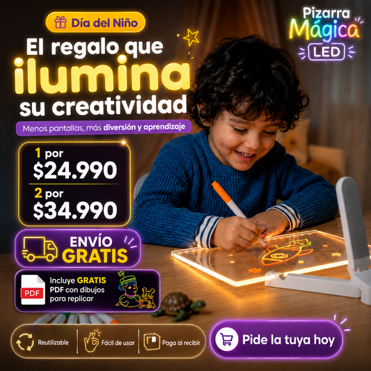 MagicGlow™ Creatividad, Luz y Diversión Sin Límites