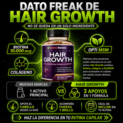 HairReviv™ – Cabello Más Fuerte y Saludable desde la Raíz.